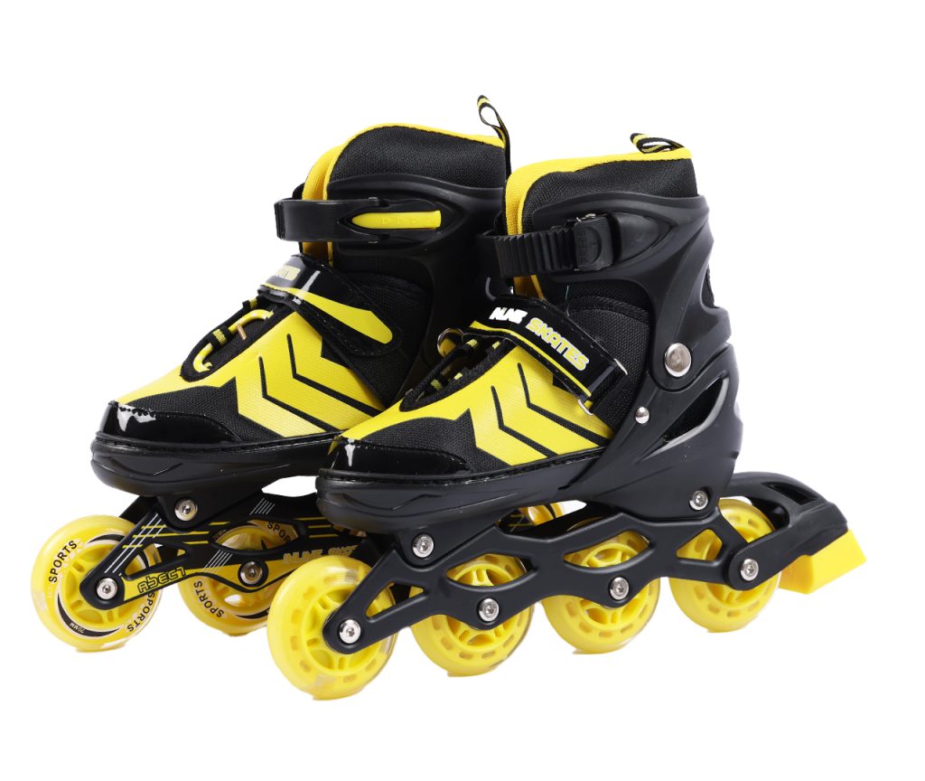 ROILIKI-inline-skates-yellow-ZOMA-26-30